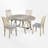Drida Extendable Dining Set-1527596559-1527596556