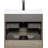 57 23.62'' Wall Mounted Single Bathroom Vanity Base Only-101092089