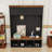 Hall Tree with Bench, Hooks and Storage Cabinets-129595283