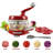 Multi-function Manual Food Processor Kitchen Meat Grinder Vegetable Chopper
