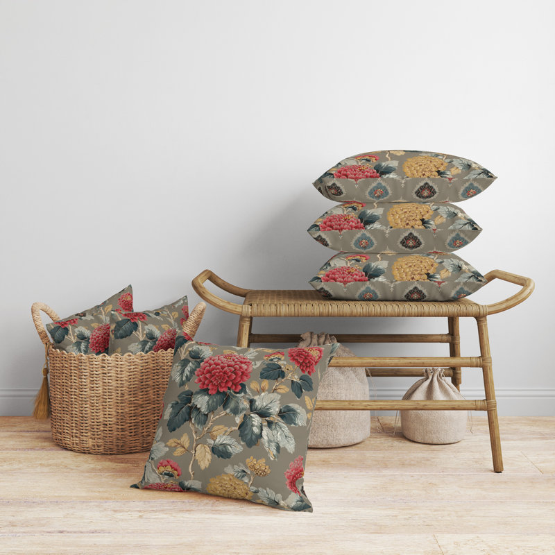 Pivoine impériale grimpante intérieure/extérieure 20x20, Square 20", Brown/Terracotta