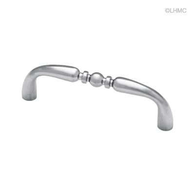 (5 Pack) 3 inch Ornate Pull Chrome