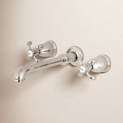 French Wall-Mounted Roman Tub Faucet