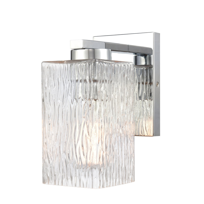 Éclairage de coiffeuse à intensité variable Baring, Chrome poli, Incandescent