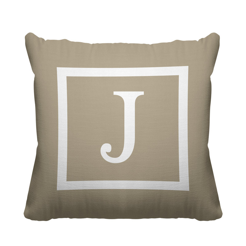 Coussin Colter, Beige, L 17 po x H 17 po, 19 po x l 19 po