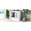 Meuble-lavabo élégant avec rangement spacieux et cuve en résine durable-351016878