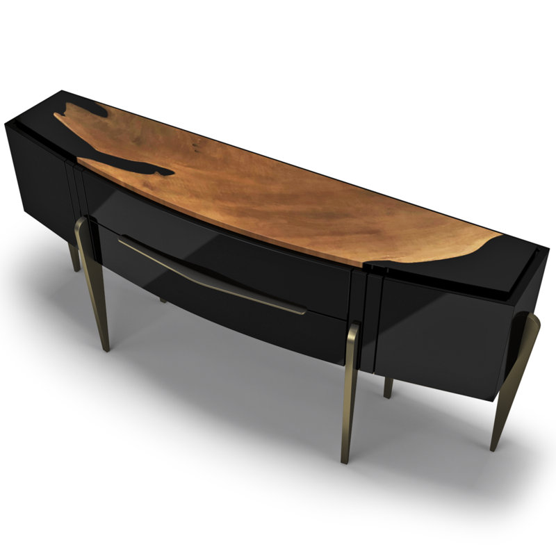 Padua Console Table, 43.3" H x 70.8" W x 23.6" D