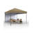 Feet Instant Pop-Up Canopy Tent, 1 Removable Sidewalls Rectangular-112864252