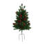 2.46' H Artificial Pine Christmas Tree