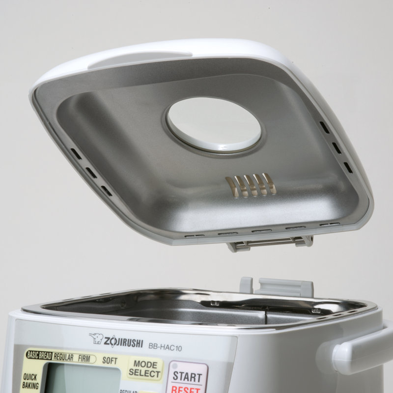 Premium White Compact Breadmaker with Delay Timer and Multiple Settings