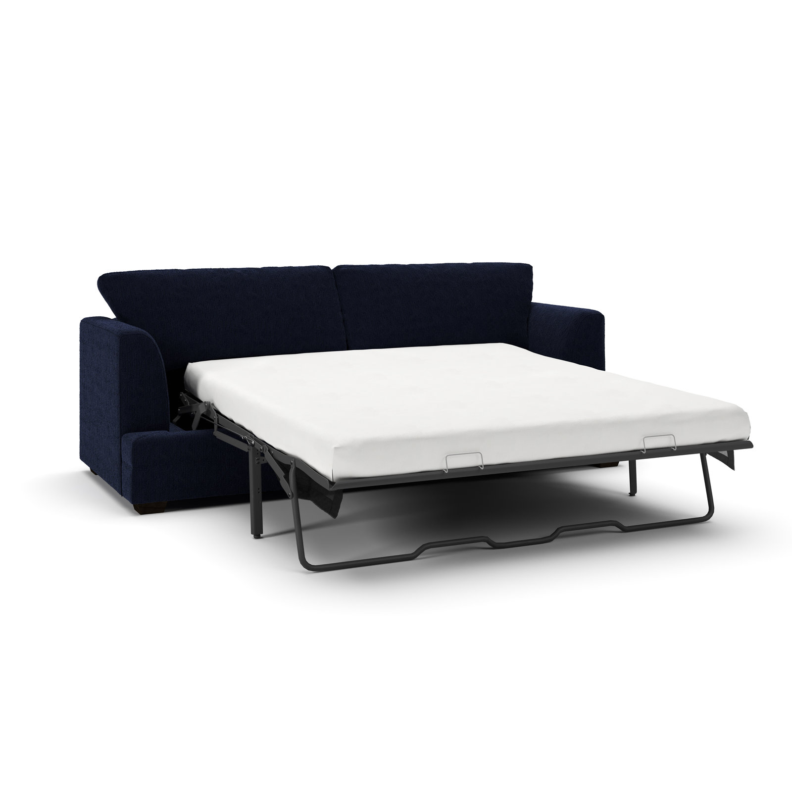 Edan 92'' Sleeper Sofa, Davis Ink Performance Bouclé