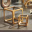Set of 2 Cubist Sculptures-1778426465