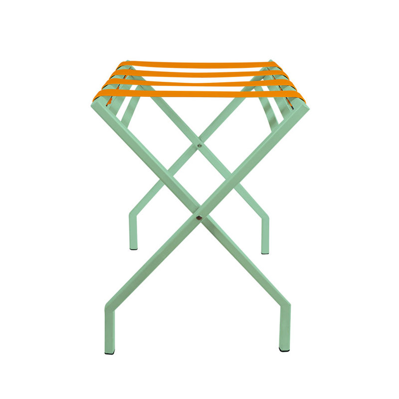 Porte-bagages pliant Suba, Menthe / Orange