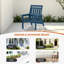Chaise Adirondack d'extérieur réglable en PEHD toutes saisons-808961320