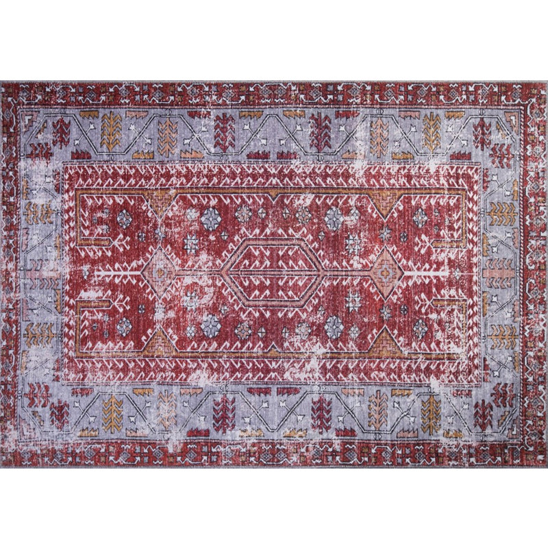 Premium 100% Polyester Area Rug, 6.9 x 10.2 ft | 1850 g/m², 0.2 in Pile Height | Recycled Poly Cotton Underside | Machine Washable at 30°C | Soft, Durable, Eco-Friendly Design for Modern Living Spaces