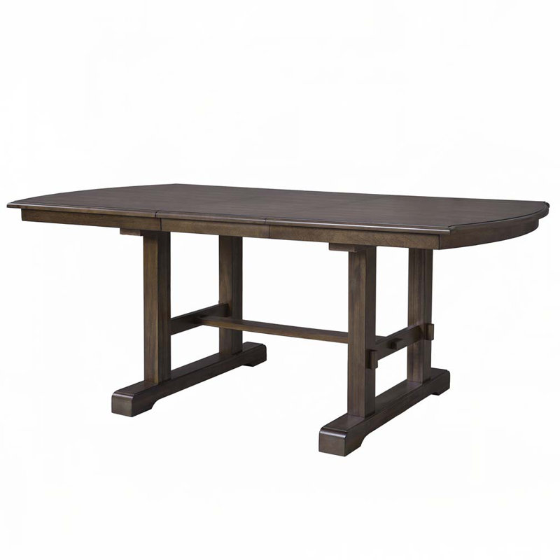 Table de salle à manger extensible 60 "à 78", table de cuisine en bois de ferme avec rallonge amovible, grande table extensible pour 4 à 8 personnes