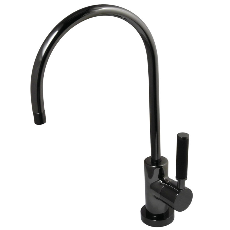 Kingston Brass Water Onyx Single-Handle 1-Hole Deck Mount Water Filtration Faucet