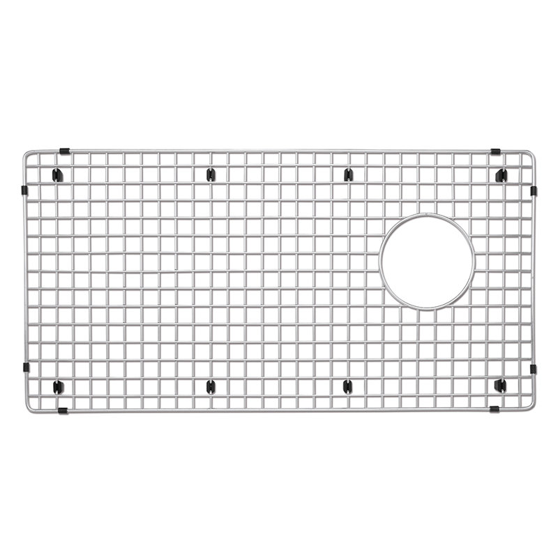 Grille d'évier en acier inoxydable pour évier simple 33 po Diamond