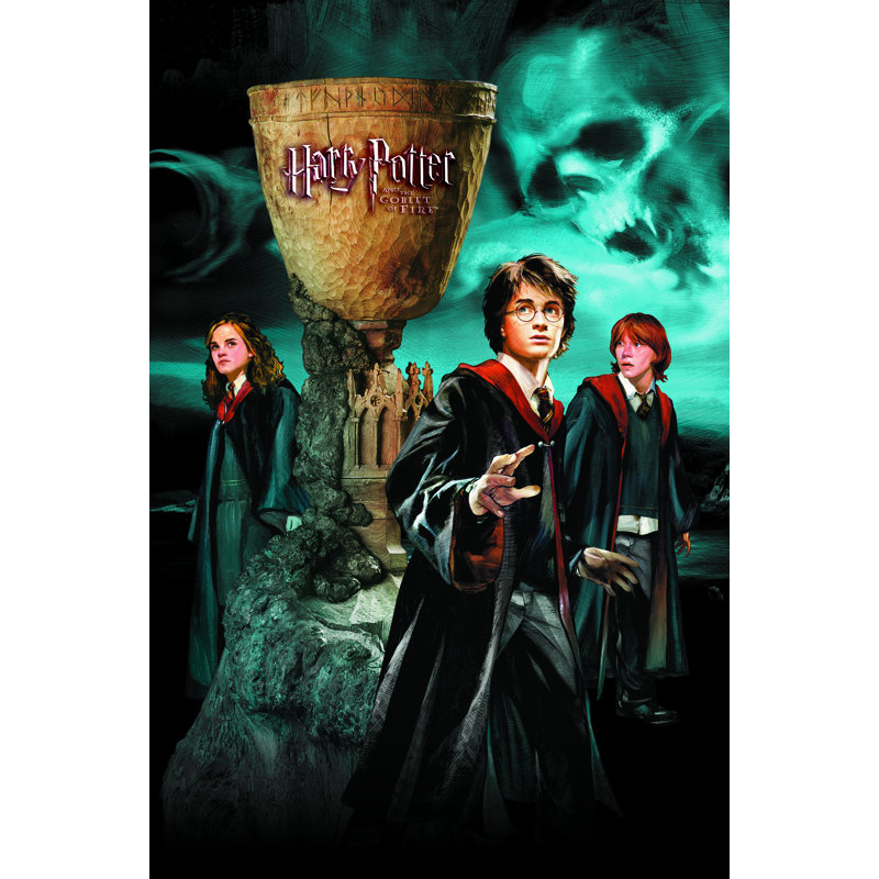 Impression sur papier 4 groupes harry potter