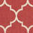 Arneshia Geometric Red/Beige Indoor/Outdoor Area Rug-415479000