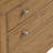 Artistic Solid Wood Nightstand - 3-Tier Storage, Metal Accents (Wood/Walnut Options Set Of 2)-1236894773