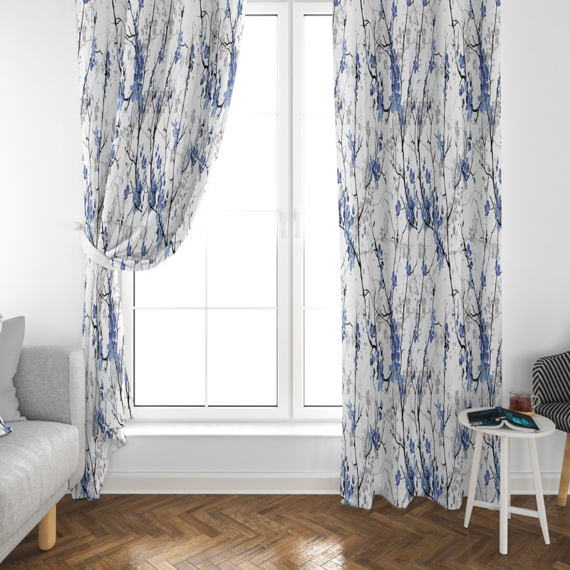 Bradham Room Darkening Curtain Pair, 40" W x 82" L