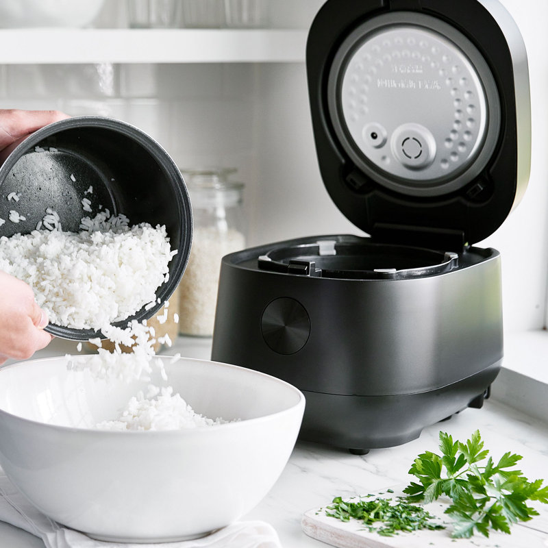 GreenPan Traditional Rice & Grain Cooker, Black