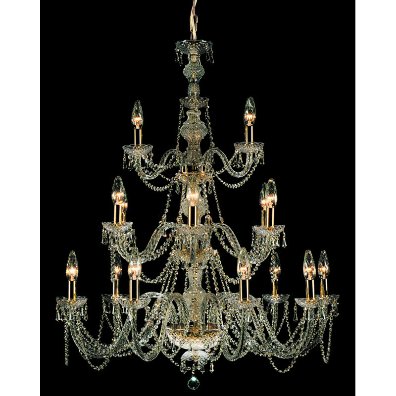 Weatherford 18 - Light Candle Style Chandelier
