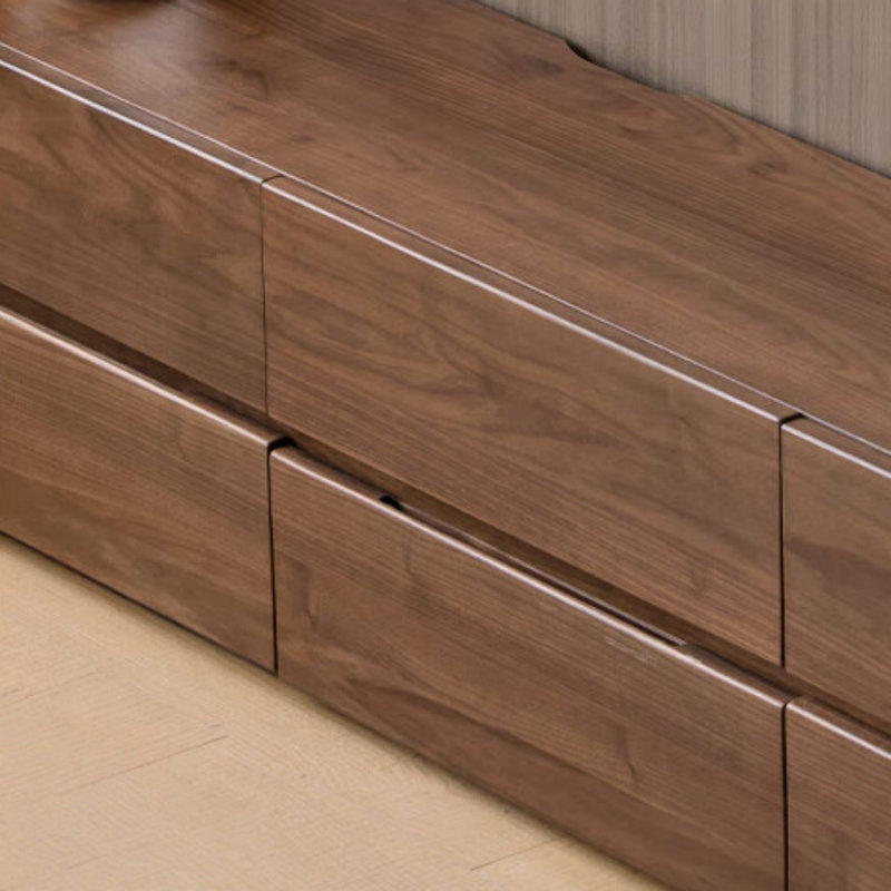 Creative Solid Wood TV Cabinet