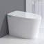 Toilette de luxe avec eau chaude, siège chauffant - Fonctionnement et fonction du capteur de pied intelligent blanc