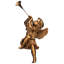 Figurine de fille trompette Anges de Saint-Pierre