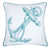 Blanc / bleu sarcelle sélectionné