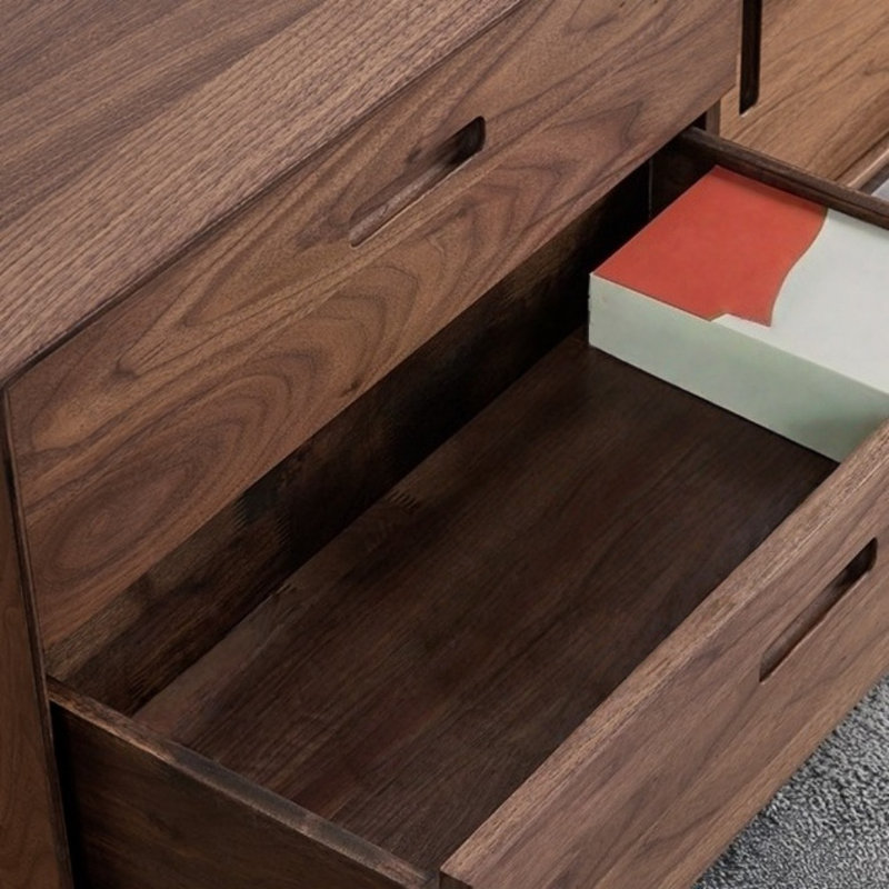 Simple Solid Wood TV Cabinet