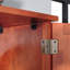 Armoire de rangement 72,4 po de hauteur à 8 portes avec 4 tablettes-190432427