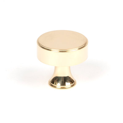 Matt Black Scully Cabinet Knob - 38Mm