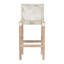 Lulua White Leather Leeper
