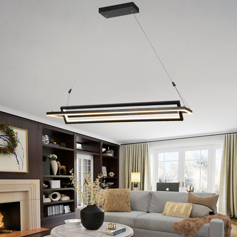 2 - Light LED Single Pendant