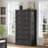  58.7'' Tall 7 Drawers Dresser for Bedroom with Thicken Base, Large Vertical Dresser For Bedroom, Closet, Hallway-1175783804