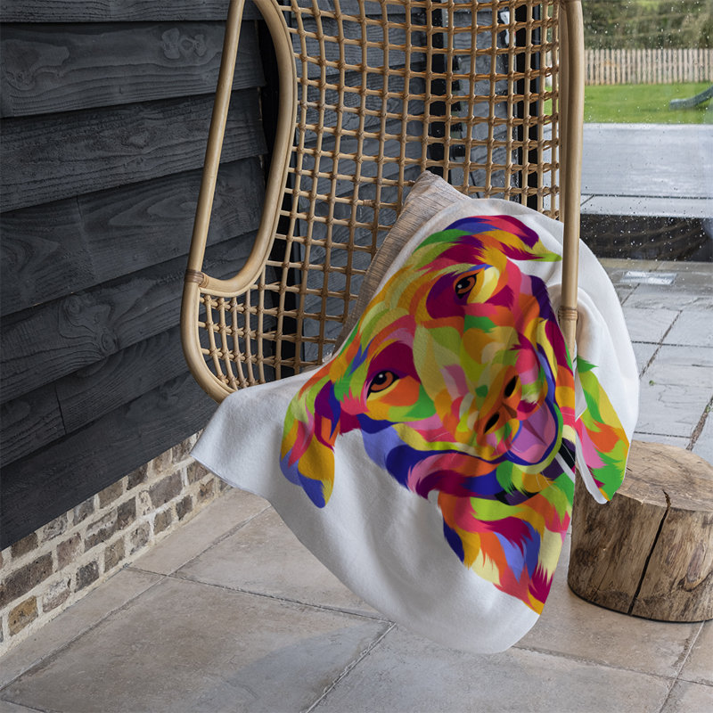 Donajean Plain Weave / Muslin Throw Blanket