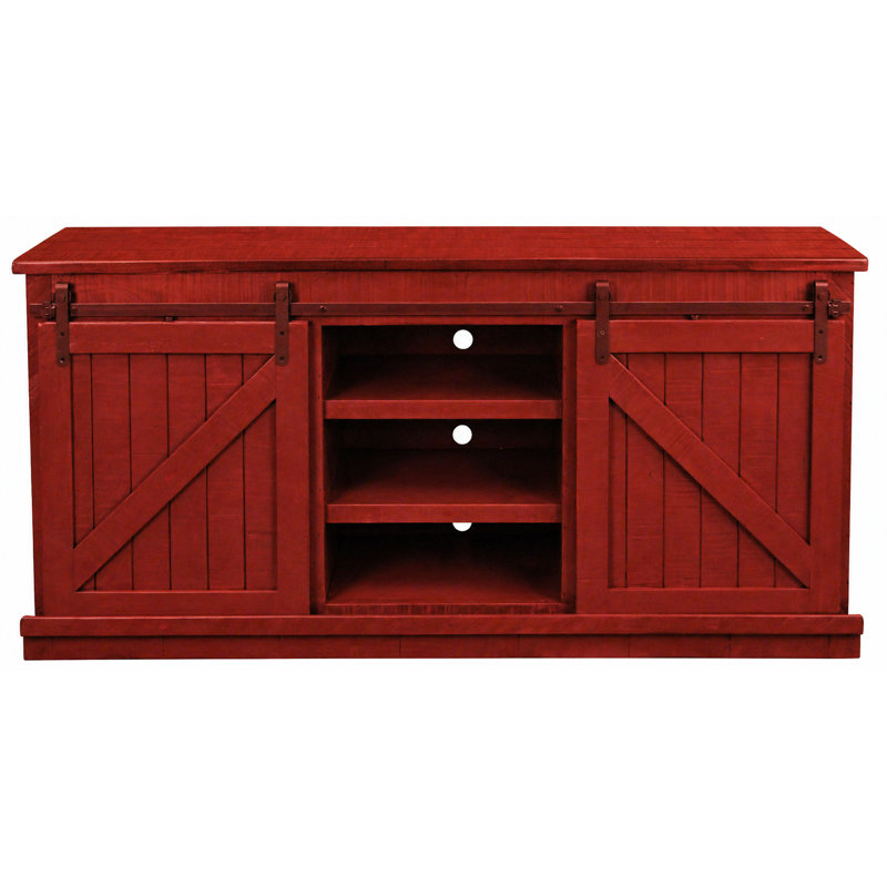 Media Console, Burnt Red