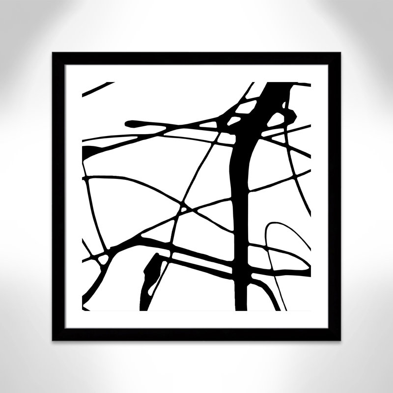 « intersection ii », impression encadrée
