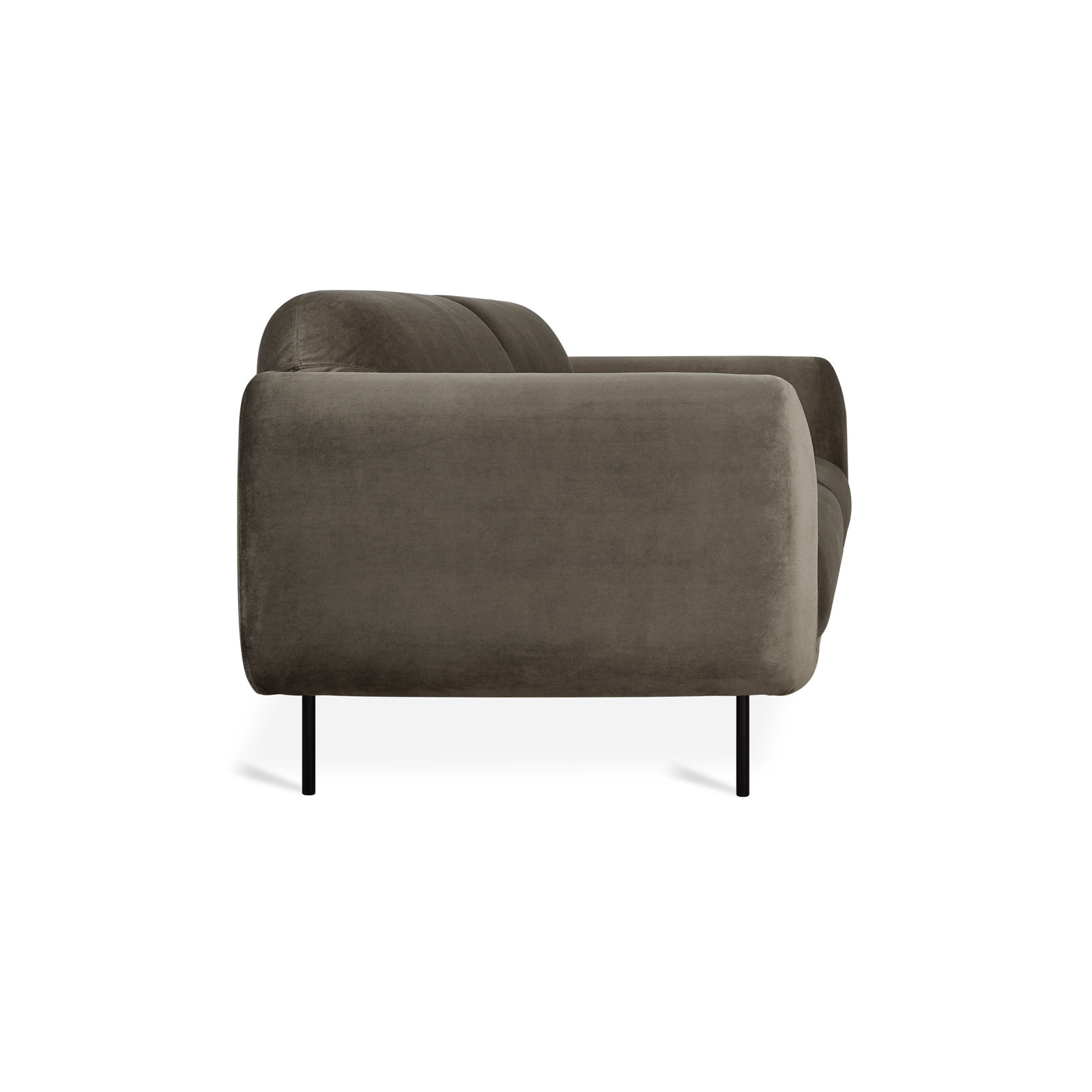 Gus* Modern Nord 86" Sofa, Casella Mink