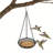 2Pcs Hanging Bird Feeder Tray