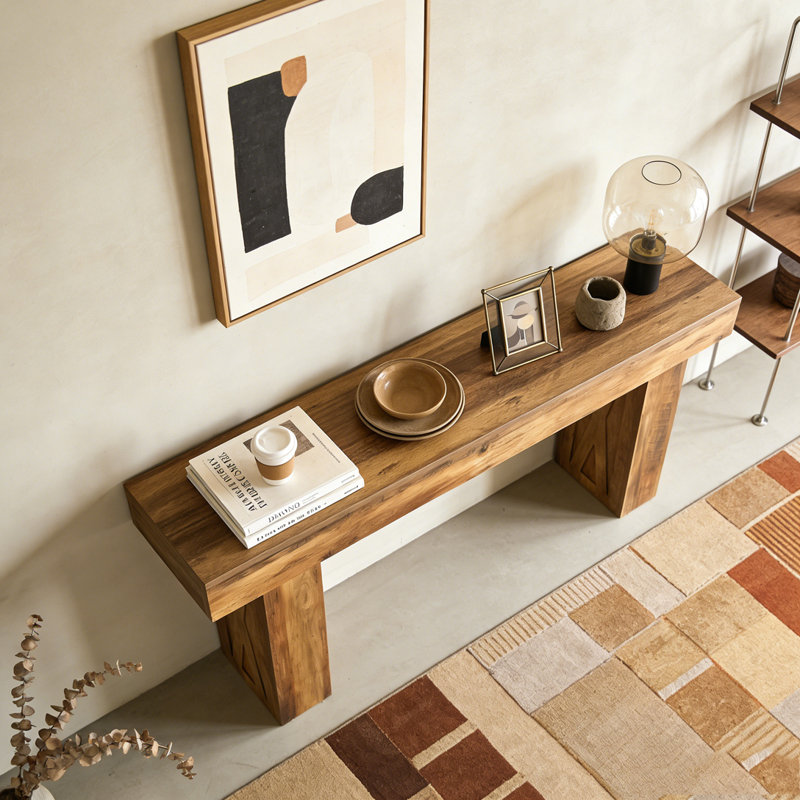 Farmhouse Console Table Sofa Table Hallway Table
