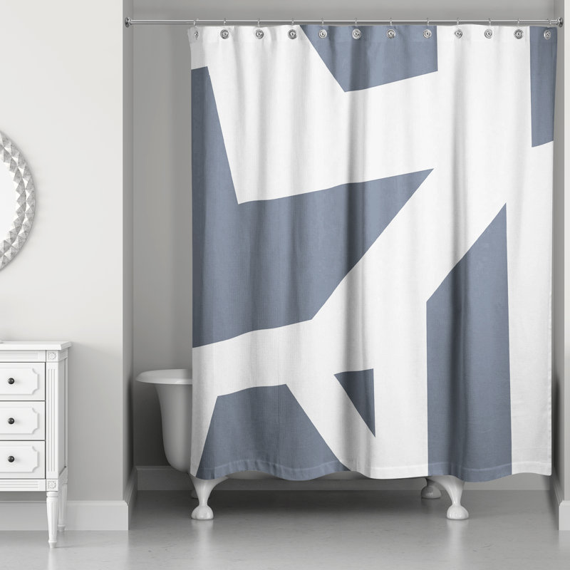 Rideau de douche Rumesa, Bleu