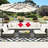 Amarjeet 6 - Person Patio Conversation Set with Cushions-621071550