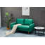 Causeuse en velours à accoudoirs arrondis 57,3 po Emteas-739552680-689812499