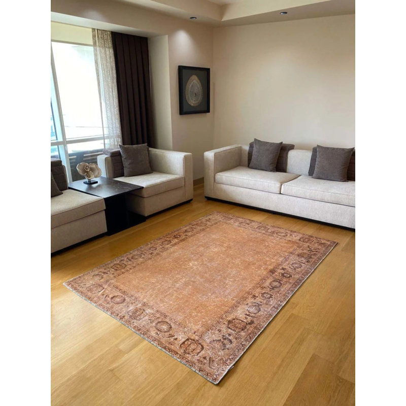 Katari Performance Washable Oriental Indoor / Outdoor Rug, Runner 2'7" x 5'11"