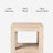 Maven Lane Paulo Wooden Side Table-96086749