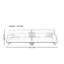 Canapé droit minimaliste Living Room